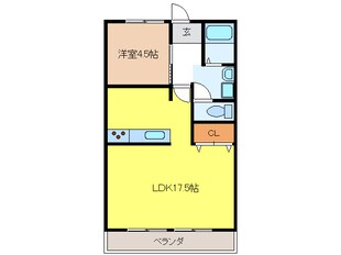 アルデアＭの物件間取画像